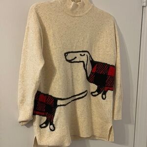 LOFT Ivory Knit Sweater